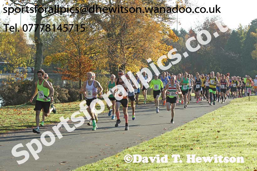 Start of the Newcastle Town Moor Marathon, Newcastle Town Moor Marathon and Half Marathon. Photo: David T. Hewitson/Sports for All Pics